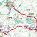 오동봉[1]356오동봉[2]345 깃대봉(344춘천461)꼬갈봉(420정상석&amp;△)깃대봉374 판독不可 엄마봉259모란봉282/강원 춘천 이미지