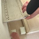 청라호반베르디움4차 483동 앞 | 인천 청라 호반4차 세탁실 세탁기 단차 시공 사례