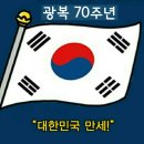 광복 70주년에 태극기 게양하고 축하하며 즐깁시다 이미지