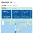 6호 태풍 카눈 예상 경로 수정된듯?ㄷㄷ 이미지