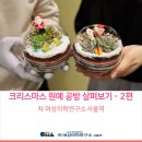 오손도손다육이네 | [차 여성의학연구소 서울역] 🎅크리스마스🎄 원예 공방 살펴보기! - 2편