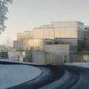 Sou Fujimoto, 적층 된 큐브로 만든 스위스 대학 센터 디자인 공개 이미지