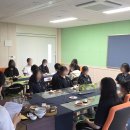 차와 함께하는 빛명상 프로그램, 굳어 있던 얼굴에 웃음이 번지던 날＜영천성남여중＞ 이미지