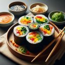 특별한 김밥 만들기 이미지