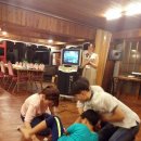 옹장골관광농원 | [강촌단체펜션] 호수와 통나무 단체 MT 후기 (바베큐파티/기상미션/조식 등)