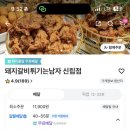 돼지갈비 튀기는 남자 이미지