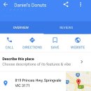 Daniel's donuts 스프링베일 이미지