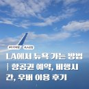 [미국여행] LA에서 뉴욕 가는 방법 | 항공권 예약, 비행시간, LAX 공항까지 우버 이용 후기