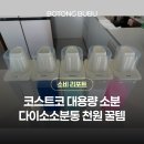 다이소소분통 잡곡용기 천원 코스트코 대용량 세제 소분 정리꿀템 활용법 후기