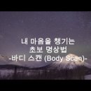 [룸비니] 마음 챙기기 - 초보명상 : 바디스캔(Body Scan) 이미지