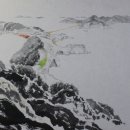 한국화(수묵 담채화) 이미지