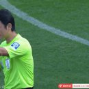 [대구 vs 충북청주] VAR 판독 결과 득점 시퀀스에서 파울 상황으로 인해 원심 유지.gif 이미지