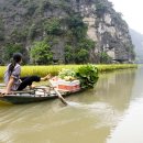 베트남 땀꼭(Tam Cốc) 풍경 이미지