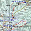 복날 더위묵은 닭처럼! - 괴산군 장연면 댄성산(대성산,446.1m), 칼비봉(갈비봉,335.3m)~응산(487m) 이미지