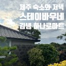 바우네 민박 | 여름 제주 동북부 2박 3일 여행 2편 - 스테이바우네펜션, 김녕하나로마트 쇼핑(고등어회, 한치회, 초밥)