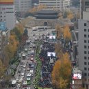 서울 도심에 &#39;尹 퇴진&#39; 상여…거리로 나선 농민·노동자 이미지