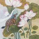 조선시대 그림그리기(민화) 이미지