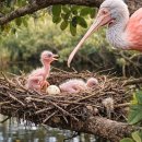 Roseate Spoonbill Survival Story: 125 Days From Egg to Survivor | 이미지