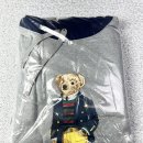 POLO RALPH LAUREN 곰돌이 컬러블럭 기모 후드 새상품 이미지