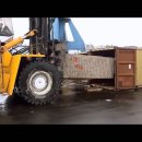 외국의 대리석 지게차 작업-BelloStone GmbH- loading of granite blocks 이미지