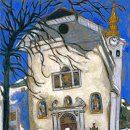 샤갈의 마을 이미지