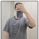 러프디자인 | 러프사이드 반팔티 후기｜Multi Stripe Half Sleeve Navy 실착 사이즈 리뷰