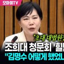 전현희, 조희대 청문회 힐난 이미지