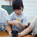 나만의 드립백 만들기 A | 추석 연휴 커피농장 나들이 광주에서 온 다빈이 가족 즐거운 드립백 만들기 커피 체험