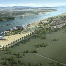 강변 태양광발전소 이미지