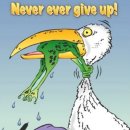 " Never Ever Give Up”결코 포기하지 마라 이미지