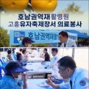 호남권역재활병원 | 호남권역재활병원, 고흥 유자축제장으로 의료봉사 간다