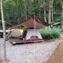 용현자연휴양림 야영장 이미지