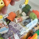 정원슈퍼 | 다이소 아기 장난감 추천템 구매 후기 [정원놀이, 슈퍼마켓 테이블 세트]