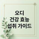 오디 효능 7가지와 완벽 가이드 (부작용, 섭취법, 보관법)