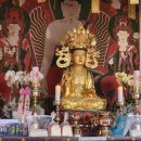 영천 은해사 운부암 금동보살좌상 이미지