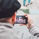 스마트폰 영상편집(야간) 이미지