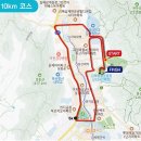 전국체전 마라톤코스도~~ 이미지