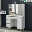 파란들가구 - 시흥시 정왕천로375번길 56-8 | 파란들가구 미인 거울수납 입식화장대A, 공간 활용과 스타일을 한 번에!