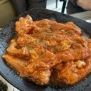 온정오골계숯불구이막국수