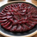 육회한뭉티기