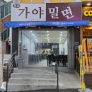 부산시청밀면 거제리 원조가야밀면 물비빔밀면 김치콩나물국밥 만두반판 후기