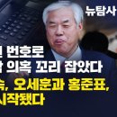 [단독보도] 전광훈 오염된 번호로 여론조사 조작 의혹 꼬리 잡았다 / 尹파면 임박속, 오세훈과 홍준표, 한동훈 내전 시작됐다 이미지