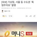 [속보] 기상청, 서울 등 수도권 '폭염주의보' 발령 이미지