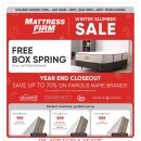 [하와이 생활 / 쇼핑] Mattress Firm(침대/메트리스 전문점) "세일정보(Winter Slumber Sale)" - 2017년 12월 20일 ~ 26일 이미지