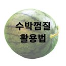 여름철 수박 껍질 활용 방법 알아보기 이미지