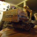 *CUSTOM WEATHERED* 773B Cat Rock Truck & 225 Excavator(조알사 캣773b 석산전용덤프&캣 225굴삭기모형 자작웨더링1/64스케일) 이미지
