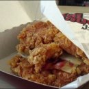 진짜 치킨버거