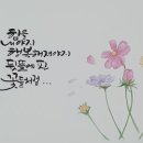 아름다운 손글씨 한글 캘리그라피 이미지