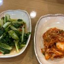 청정바지락칼국수，보리밥
