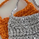 데일리 손뜨개 가방 이미지